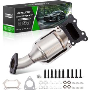 High Flow Front Catalytic Converter Kit Direct-Fit Honda Accord 2013-2017 2.4L Acura TLX 2015-2020 2.4L CRV CR-V 2015-2019 2.4L