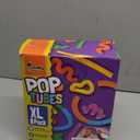 Nutty Toys Jumbo Pop Tubes - 8-Pack XL Sensory Toys - Creative STEM Learning for Kids - Connect & Pop! Top ADHD Autism Fidget 2026, Best Boy & Girl Easter Essentials & Easter Basket Stuffers Gift Idea