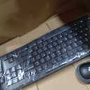 Logitech MK270 Full Size Wireless Keyboard and Mouse Combo - Black