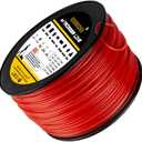 095 Trimmer line Heavy Duty,Weed Eater String .095,95 Weed Eater String Heavy duty-858.1Ft-3Lb Fits Most of String Trimmer (3LB.095, Orange Round)