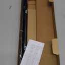 5/8 Diameter Curtain Rods 30-60 Inch, for 30-54 Inch Windows, Adjustable Splicing Black Curtain Rods for Windows with Brackets, Window Rod Long Small Curtains Rod