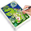 Dinosaur Operate Board Game for Kids Ages 3-8Fine Motor Skill Toy with VibrationEducational Hands-On Activity for Boys and GirlsInteractive Family Game for 1 or More PlayersGift for Christmas