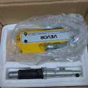 VEVOR Permanent Magnetic Lifter, 880 lbs Pulling Capacity, Heavy Duty N42 Neodymium Lifting Magnet with Release Handle and Steel Hook, Used in Shop Crane and Hoist, for Lifting Plate Steel, Board