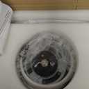 52 Inch Flush Mount Ceiling Fans with Lights and Remote Control, White Low Profile Ceiling Fan for Bedroom, Living Room,Office,Kitchen,Patios Indoor and Outdoor Use