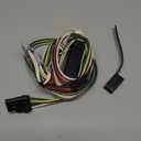 CURT 55502 Vehicle-Side Custom 4-Pin Trailer Wiring Harness, Fits Select Honda Accord, Acura TSX