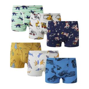 Family Feeling Little Boys' Cotton Boxer Brief Soft Underwear, S