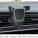 Car Phone Holder for VW Tiguan 2018 2019 2020 2021 2022 2023 2024 Auto Accessories Navigation Bracket Interior Decoration Mobile Cell Phone Mount case