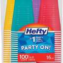 RFPC21637CT - Hefty Everyday 16 oz Disposable Party Cups 100 PCS