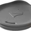 Silicone Coffee Cup Lid  Take Your Favorite Mug To-Go  Dishwasher-Safe, Reusable Coffee Mug Lid for Tumblers, Cups and Mugs with 2 to 2 Inside Diameter  Small Size, Grey