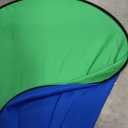 Portable Green Screen Backdrop with Stand,Foldable 5x7ft Chromakey Blue&Green Screen 2 in 1 Pop Up Collapsible Backdrop for Photo and Video Shooting,Gaming (Green & Blue)