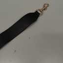 uxcell 22.83 Inch PU Leather Short Bag Strap with Clasp, Purse Handles Handbags Replacement Straps for Clutch Bag Crossbody Underarm Bags, Black, Gold Buckle