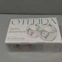 Hands Free Breast Pump Wearable MY-375 - Strong Suction, Low Noise, Wearable Breastfeeding Pump with 4 Mode &12 Levels, Portable Electric Breast Pump 24mm - 19/21/Insert/Flange, 2 Pack (White)