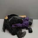 Haunted Hill Farm Life-Size Poseable Scary Talking Witch, Halloween Animatronic with Touch Activated Lights and Sound, Battery Operated Indoor or Covered Outdoor Halloween Decorations, Fright Props