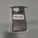 SALAWAT Compatible with iPhone 14 Pro Case, Slim PU Leather Vintage Shockproof Phone Case Cover Lightweight Premium Soft TPU Bumper Hard PC Hybrid Protective Case 6.1 inch (Dark Brown)