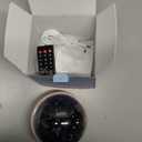 Night Light Projector for Kids' Bedroom, Built-in 29 Soothing Sounds for Baby Sleeping, Ages 1-12 (Pink)