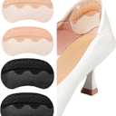 Heel Grips Liner Cushions Inserts for Loose Shoes - 2 Pairs Heel Pads Snugs for Shoe Too Big Men Women Heel Blister Protectors Filler Improved Shoe Fit and Comfort Stop Heel Slip and Blister