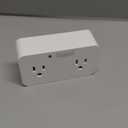 Dual Smart Plug with Motion Sensor and Night Light, Works with Alexa Only, 2.4 GHz Wi-Fi, No Hub Required, 4.33 x 2.36 x 1.38 in, White