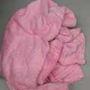 6 Pack Sherpa Fleece Throw Blankets Bulk Soft Fuzzy Wedding Guest Throw Blanket Wedding Flannel Throw-Blanket for Spa Slumber Movie Night Wedding (Pink)