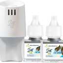 Scent Fill Island Essence Plug in Air Freshener, Scented Oil Refills, 2 Refills + Diffuser