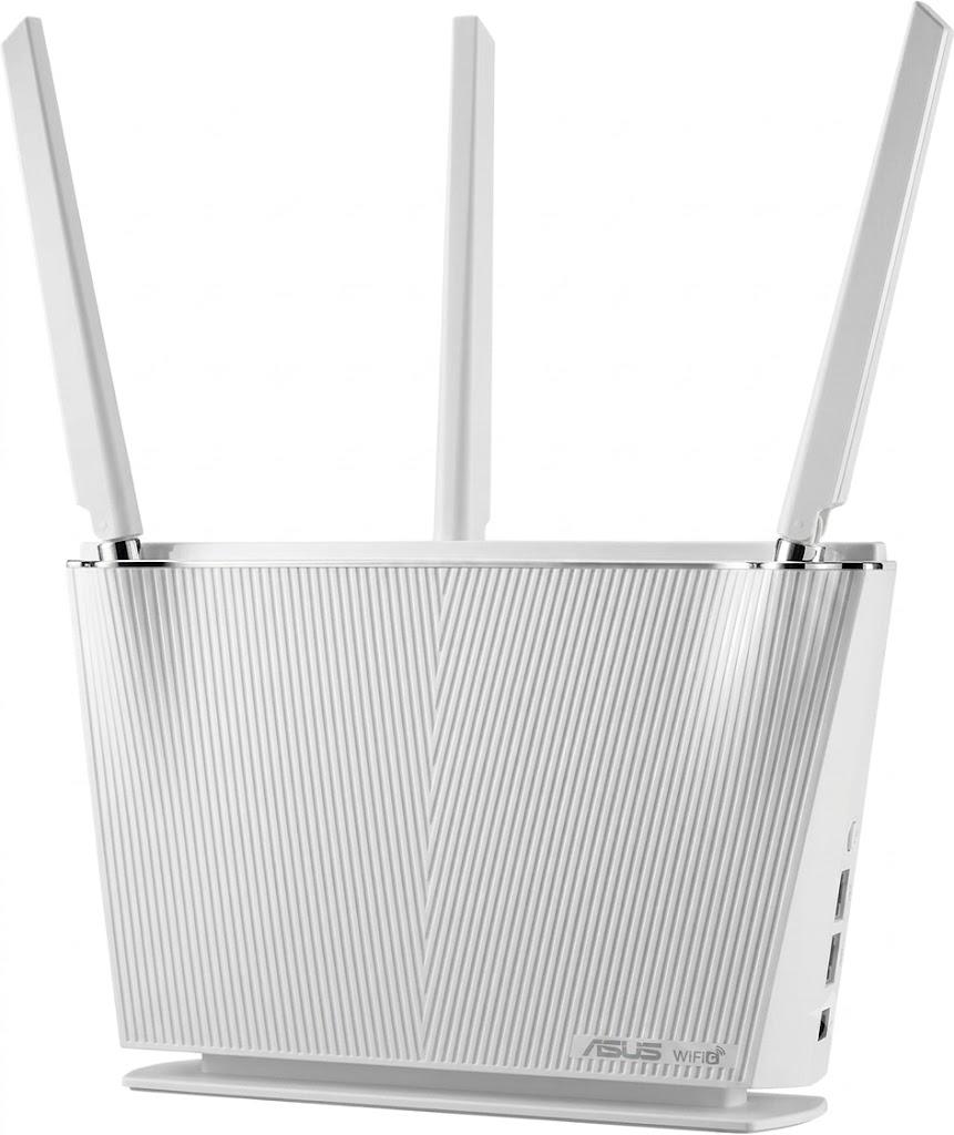 ASUS AX2700 WiFi 6 Router (RT-AX68U) - Dual Band 3x3 Wireless Internet Router with 4 Gigabit LAN Ports, Trend Micro Lifetime AiProtection, AiMesh Compatible, Parental Control, OFDMA, WAN Aggregation