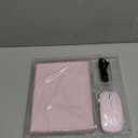 Keyboard Case for iPad mini 7 (A17 Pro 2024) & Mini 6 (2021) 8.3inch - with Mouse and Magnetically Keyboard, Case with Pencil Holder for iPad mini 7th/6th Generation, Auto Sleep/Wake, Pink