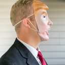 2 x Donald Trump Mask - Mouth Moves When You Talk - Funny Mask