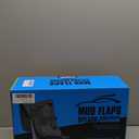 KEYOOG Front & Rear Mud Flaps Splash Guards Fit for 2011-2021 Je-ep Grand Cherokee (Wk2) - Not Fit Submodel Str, Str-8, Summit, 4-Pc Set Mud Guards Splash Guard Black -Without Rock Rails, CMFJE2001