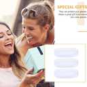 3 Pcs Glasses Case Pvc Spectacle Case Sunglasses Organizer Case Clear Glasses Sunglass Protector Plastic Shot Glasses Eyeglass Container Sunglass Case Student Storage Box Simple, Transparent