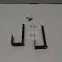 2 Pack Hat Racks for Baseball Caps, Stainless Steel Hat Organizer for Baseball Cap, Hat Holder Storage Organizer, Hat Hanger Strong Adhesive/Wall Drilled for Door, Bedroom, Closet(Black 6 in)