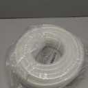 DAVCO 5/8" ID  10 ft Heavy Duty Braided Clear Plastic Vinyl Tubing, Flexible High Pressure Reinforced PVC Vinyl Tube Hose, Non-toxic, BPA Free