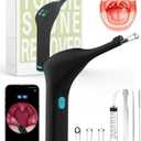 Voraiya Electronic Tonsil Stone Remover with Camera & Light Visible Tonsil Stone Removal Kit APP Connection 5 Level Suction Tonsils Stones Vacuum Cleaner Oral Care Tool for Adults,Kids