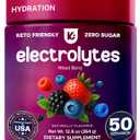 Keppi Electrolytes Powder – Mixed Berry, Zero Sugar, 12.5 oz Tub - Zero Calorie Hydration Mix Packed with Potassium, Magnesium, and Essential Trace Minerals. Daily Electrolyte Support, Best By 06/2028