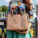 GALPADA High Heel Rhinestone Keychain Elegant Shoe Charm Lightweight Key Ring Pendant for Car Keys Purse Bag Accessory