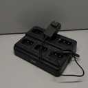 TIDRADIO TD-V2 Original Six-Way Charger Multi Unit Charger Base for BF-888S, BF-88A, PX-888s, H-777, BF-88ST Walkie Talkie and Battery, 1Pack