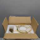 20 Pieces Porcelain Tea Set With Metal Holder, European Ceramic tea set for adults,Flower Tea Set,Tea Set For Women With Flower PaintingLight Green (Large version)