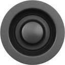 Sink Flange for Garbage Disposal Stopper Universal Stainless Steel Flange Plug Fit 3-1/2 Inch Standard Sink Drain Openings Garbage Disposal Flange Stopper Kit Replacement Accessories (Matte Black)
