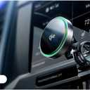 LISEN for Qi2 15W MagSafe Car Mount Charger,Super Fast Magnetic Wireless Car Charger for iPhone 16 Pro Max AccessoriesQi2 MagSafe Charger Fits iPhone 16 15 14 13 12,Samsung with MagSafe Case