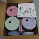 Elk and Friends 10oz Stainless Steel Kids + Toddler Drinking Cups | The Original Mason Jar with Sleeves + Lids | Silicone Straws | Smoothies | Storage Jar | Spill Resistant | Dishwasher Safe | 4 Pack