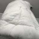 HYPREST Extra Thick Mattress Topper Queen, Pillow Top Mattress Topper Overfilled 1300 GSM Down Alternative for Back Pain, Cotton Super Soft Quilted Cooling Mattress Pad 8-24" Deep Pocket (White)