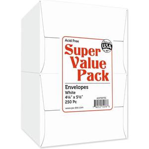 Super Value 50 Card Envelope 4x5, Pack Of 3