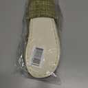 Womens Slippers, Linen Flax House Slippers for Women Men Unisex, Cute Soft Open Toe Summer Bedroom Slides House Shoes Indoor Outdoor Shower Drys fast (5-6, Matcha)