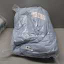 Joysoul King Size Down Comforter - All Season Ultra Soft Goose Down & Feather Fiber Fill, Luxury Hotel Blue Duvet Insert with Corner Tabs (104" X 88"), Blue