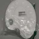 Hulameda Update 30pcs Paint Tray Palettes,Plastic Paint Tray Palette,Paint Palettes,Paint Pallets with 9 Wells for Adults & Kids, or Painting or DIY Craft Class,White