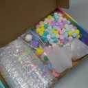 ColoPlay Taba Squishy Kit - 18OZ Rubber with Guided, Bubble Free and Faster Fully Cures - FuFu Squishy Kit with Mold, Flocking Powder - Stress Relief Entertainment