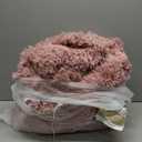 Electric Blanket Queen Size, Super Cozy Luxury Faux Fur & Thick Sherpa Heated Blanket with 5 Heating Levels & 10 Hours Auto Off, Fast Heating Blanket & Overheat Protection, 84" x 90",Dusty Rose