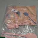 5 Pieces Silicone Spatula Set, Food Grade Rubber Spatula, Upgrade Strong Handle with Ergonomic Grip, Heat Resistant Up to 600F for Nonstick Cookware, Cooking Candy Series (Pink)