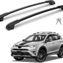 300LBS Roof Rack Cross Bars Lockable for 2013-2018 RAV4, Aluminum Car Cargo Crossbars Rooftop Luggage Kayak Bicycles Canoe Carrier