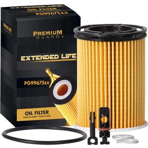 Premium Guard Extended Life Oil Filter up to 10k Miles PG99675EX | Fits 2022-2025 Genesis GV70, 2021-2025 GV80, G80, 2024-2025 G70, 2022-2023 Kia Stinger