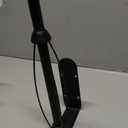 Paper Towel Holder Under Cabinet, Single Hand Operable Wall Mount with Damping Effect, Self-Adhesive or Drilled for Kitchen Bathroom, Black