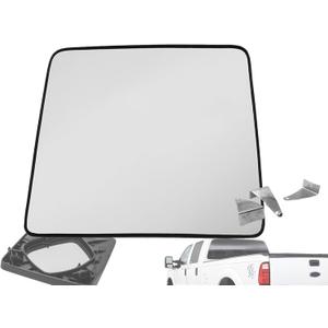 APA Replacement for Towing Mirror Glass Upper Heated 2008-2016 Super Duty F250 F350 F450 F550 Driver Left Side 7C3Z17K707G FO1324152